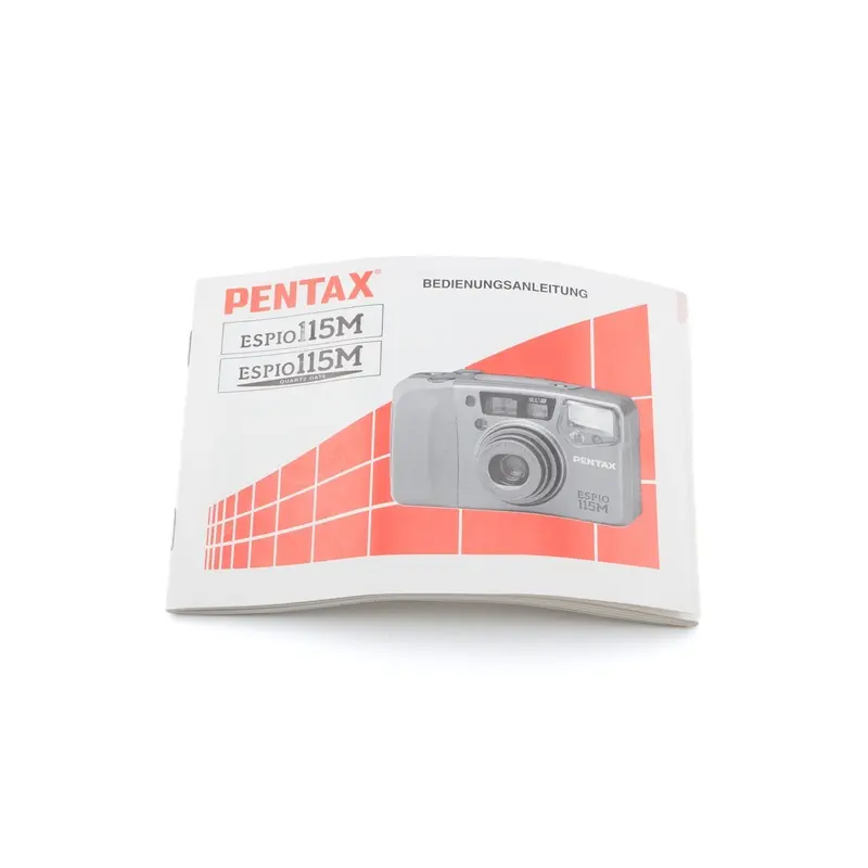 Pentax Espio 115M/115M Quartz Date Instructions