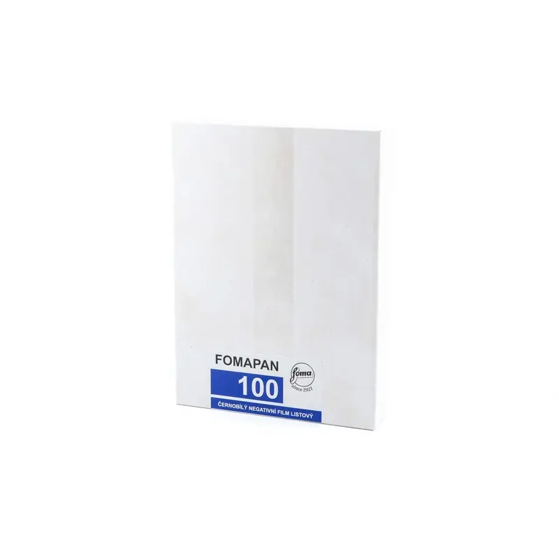 Foma Fomapan 100 (4x5" Sheet Film, 50 sheets)