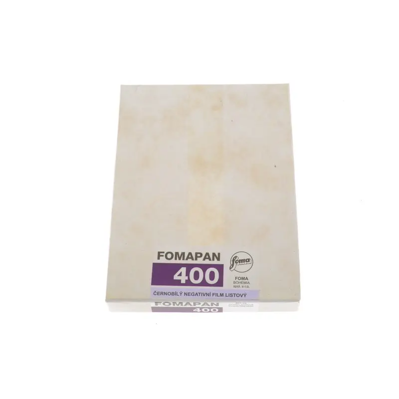 Foma Fomapan 400 (4x5" Sheet Film, 50 sheets)