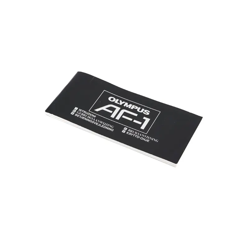 Olympus AF-1 Instructions