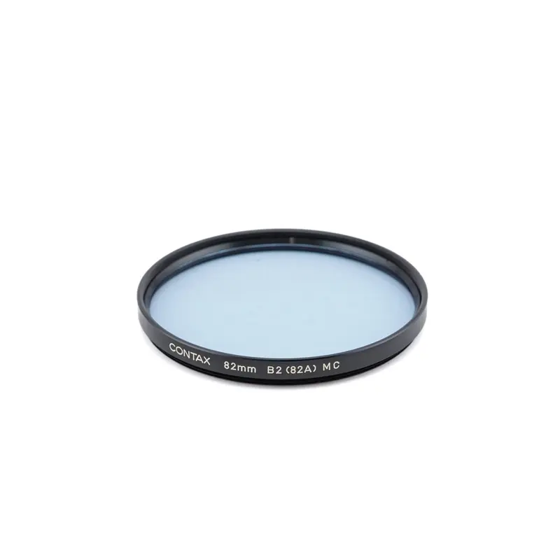 Contax 82mm Color Correction Filter B2 (82A) MC