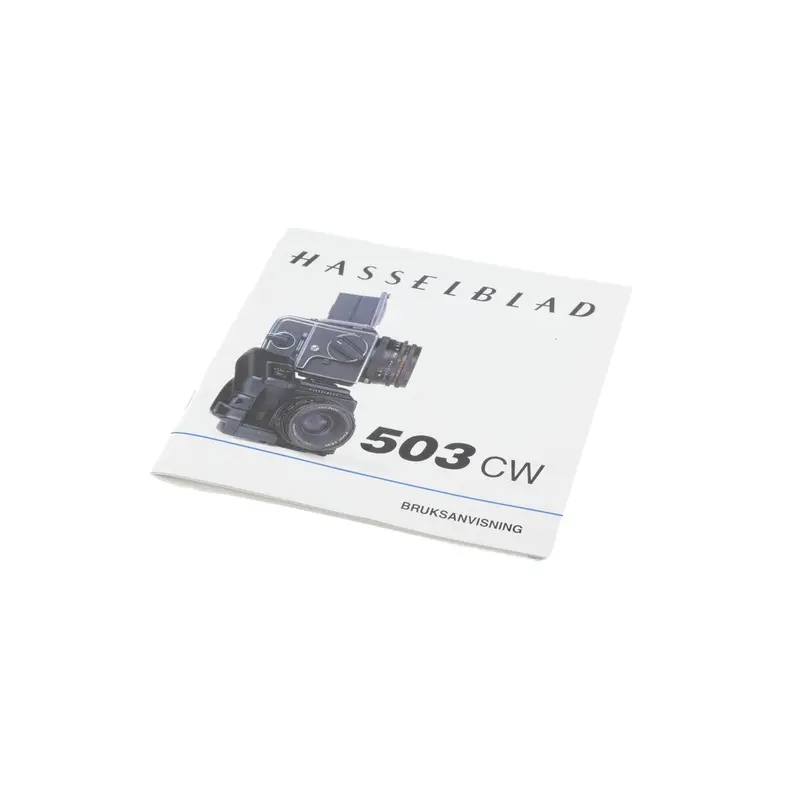 Hasselblad 503CW Instructions