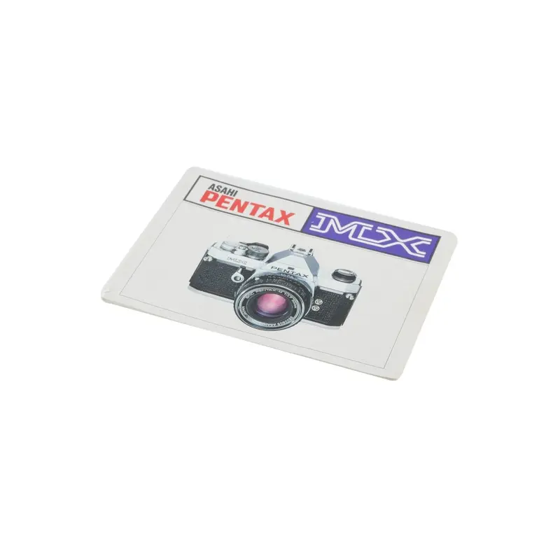 Pentax MX Instructions