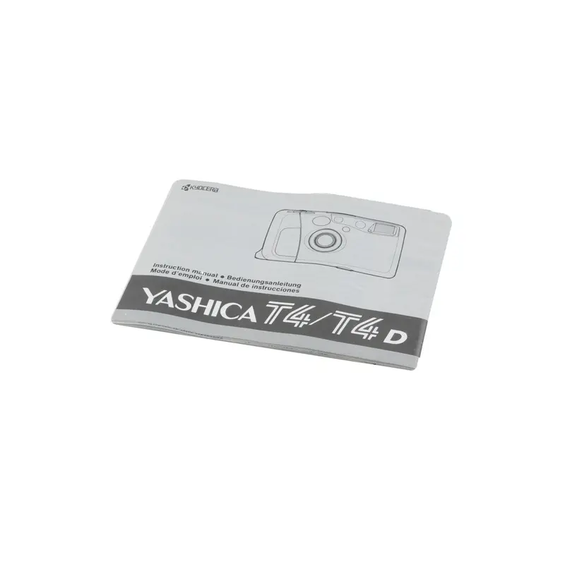 Yashica T4 / T4D Instruction Manual
