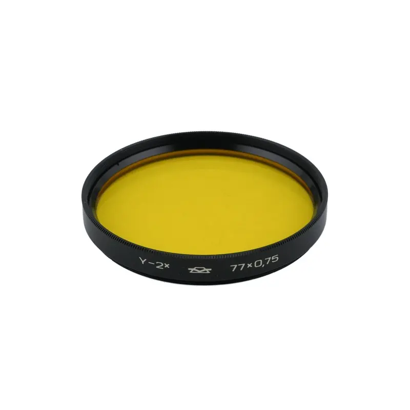 KMZ 77mm Yellow Filter Y-2x
