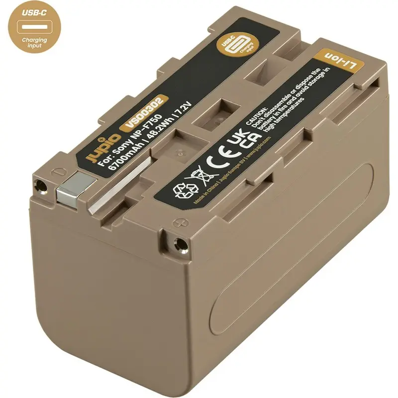 NP-F750 Ultra C (USB-C Input) 6700mAh