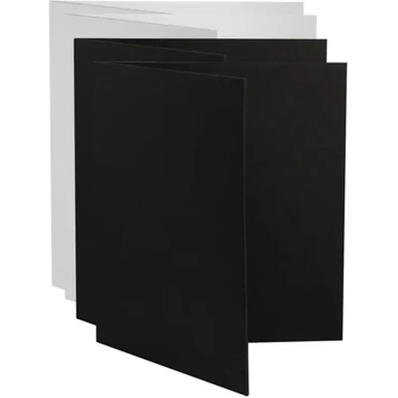 Tabletop V-Flats - Medium (20X35) 2X White 2X Black