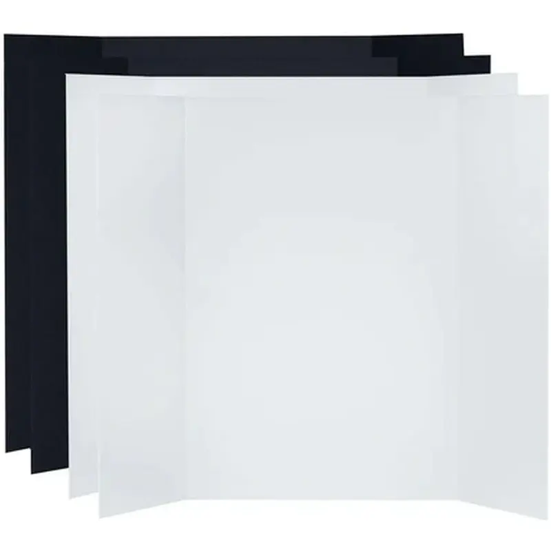 V-Flat World Tabletop V-Flats - Large (3x4') 2X White 2X B