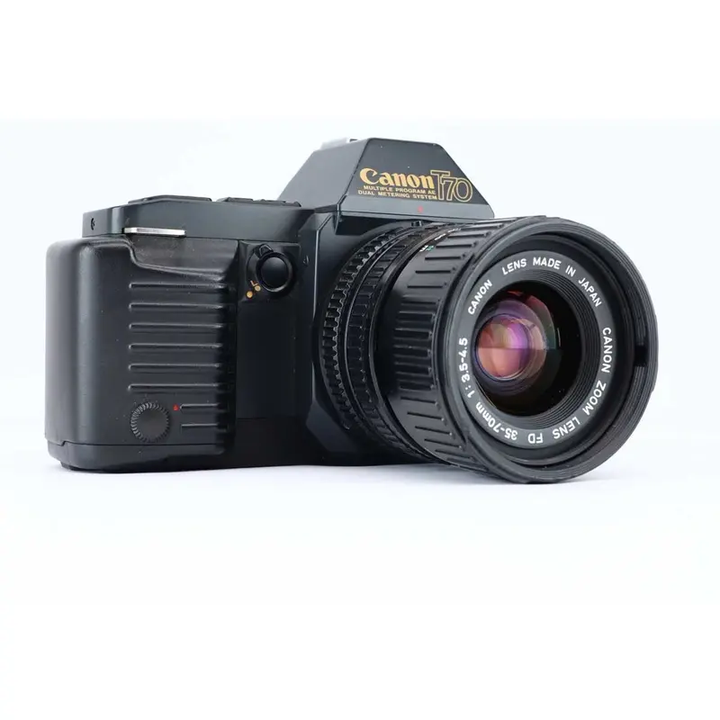 Canon T70 whit lens canon FD 35-70mm 3.5-4.5