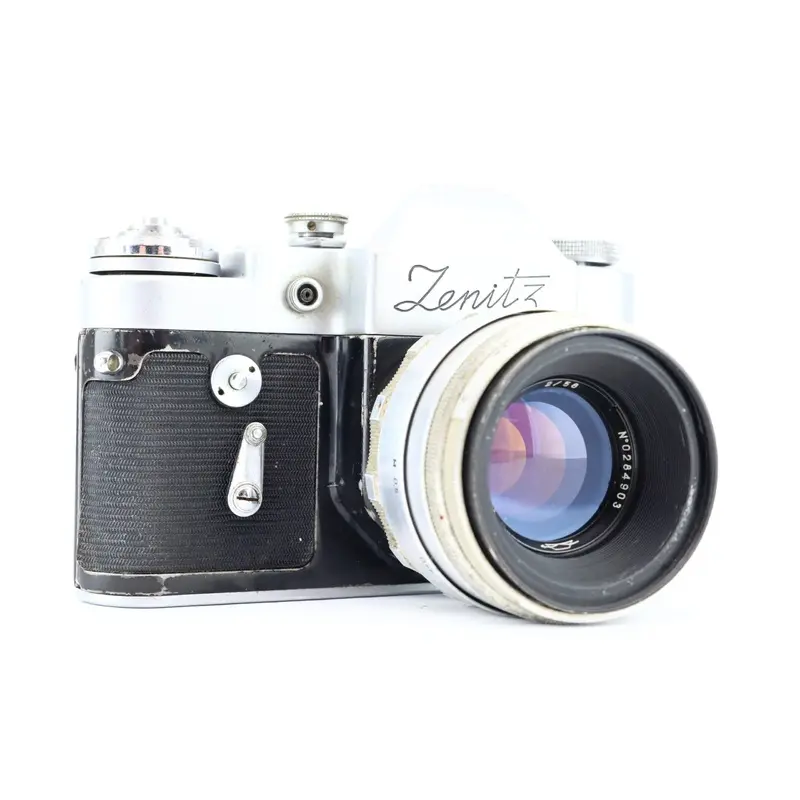 Zenit 3M + Helios 44 Chrome 2/56