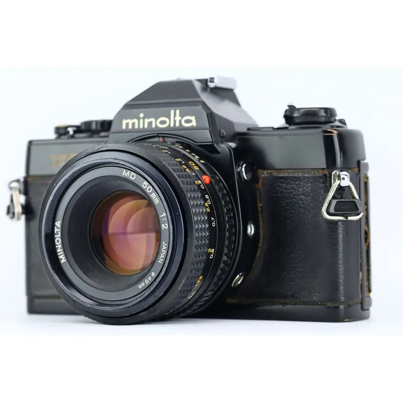 Minolta XG2 with Minolta MD 50mm 1:2