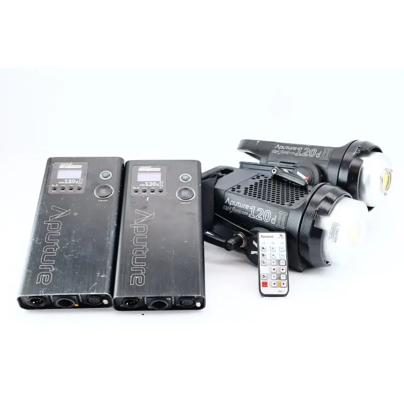 Complete Aputure Lightstorm studioflash set