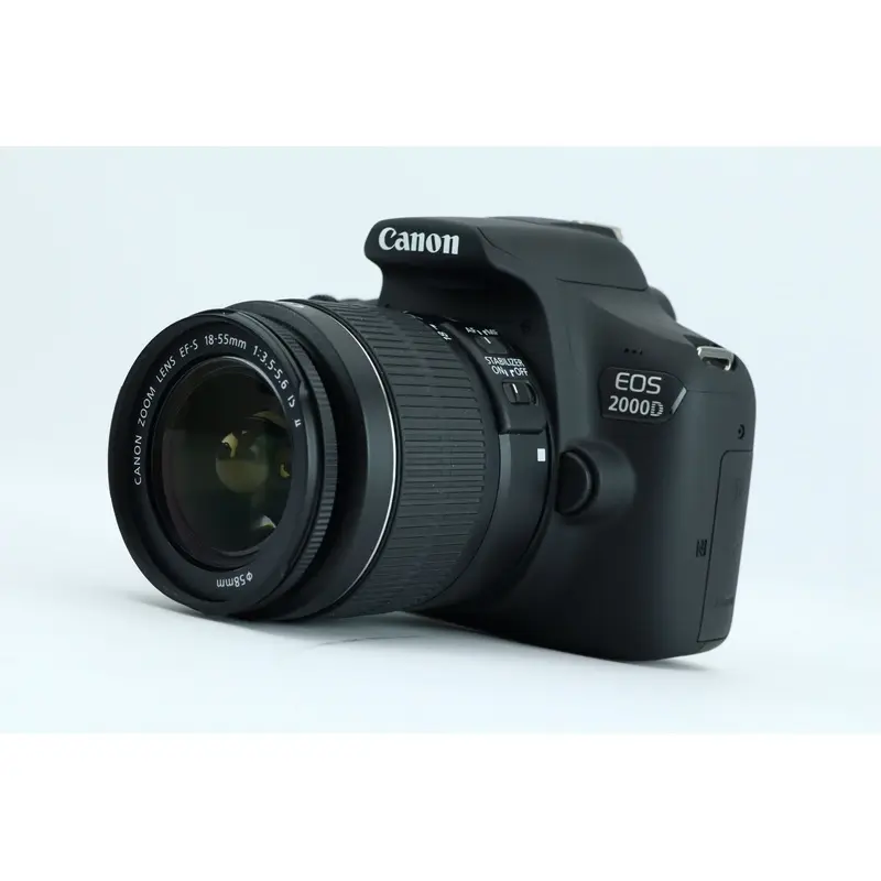Canon 2000D + Canon Zoom Lens EF-S 18-55mm 1:3.5-5.6 IS