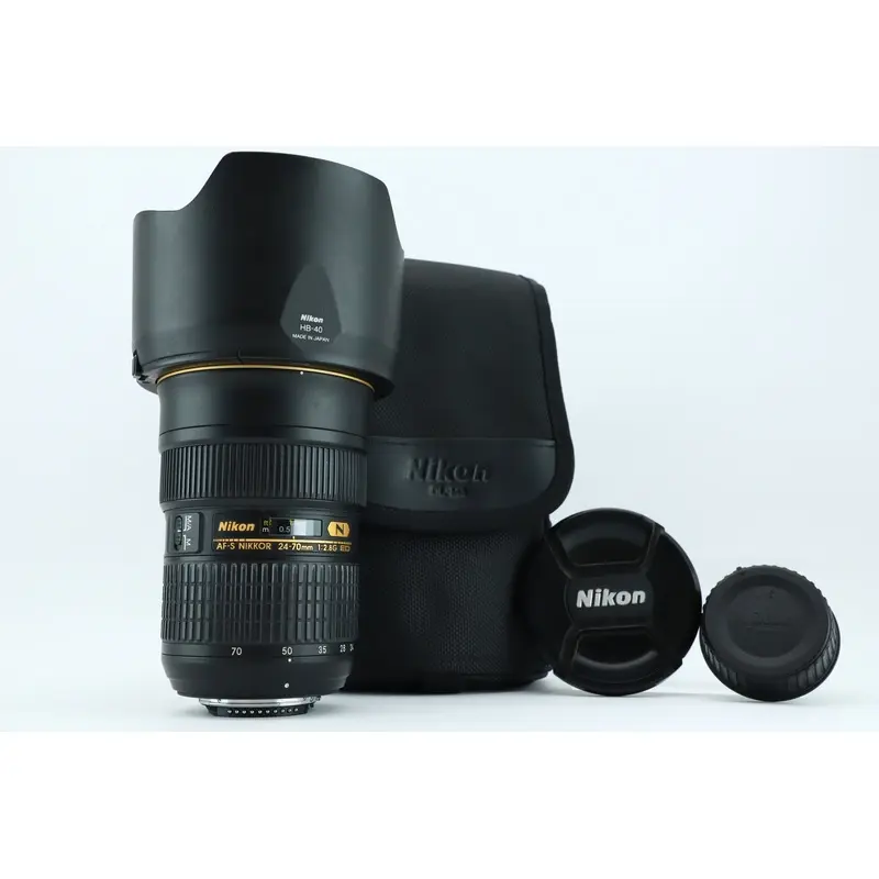 Nikon Nikkor lens AF-S 24-70mm 2,8G ED