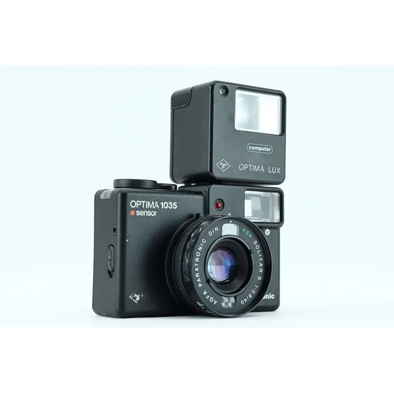 Agfa Optima 1035 electronic | ASA Solitar S 1:2,8/40
