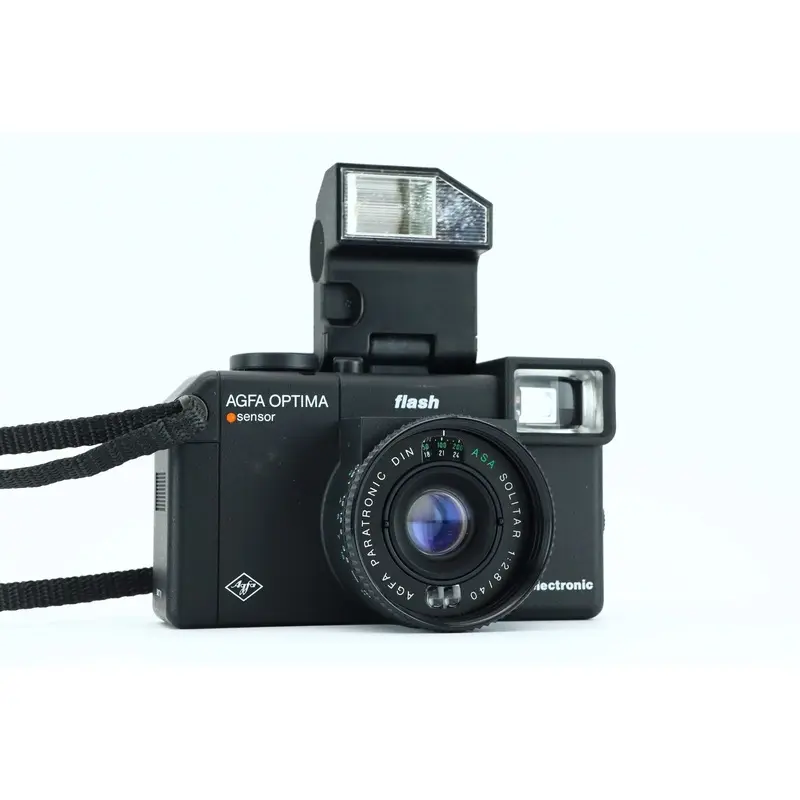 Agfa Optima Flash with ASA Solitar 1:2,8 40mm lens