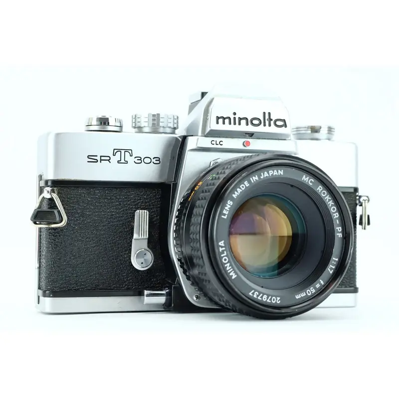 Minolta SRT303 + Minolta 50mm 1,7