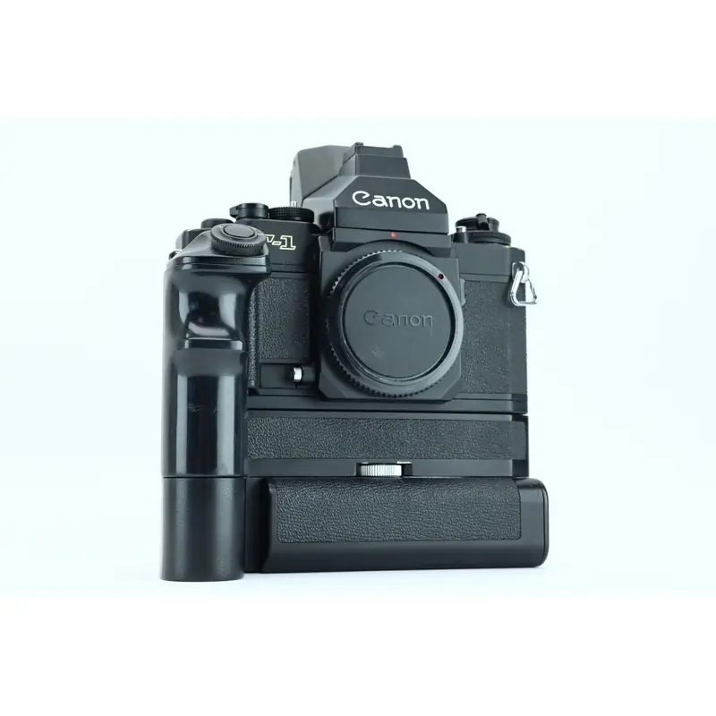 Canon F-1 + Battery grip