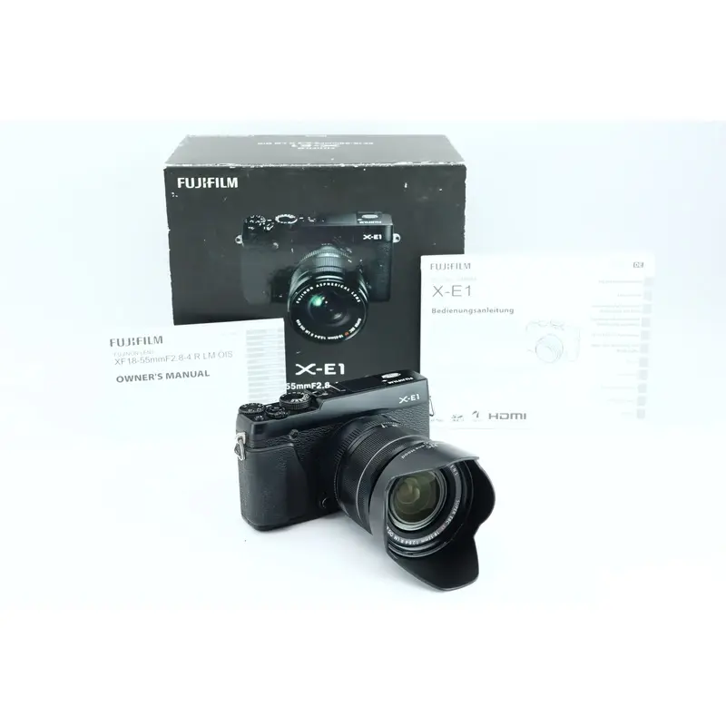 Fujifilm X-E1 + XF18-55mm 2,8-4 set