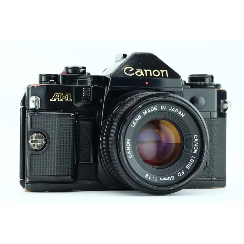 Canon A-1 + FD 50mm 1,8