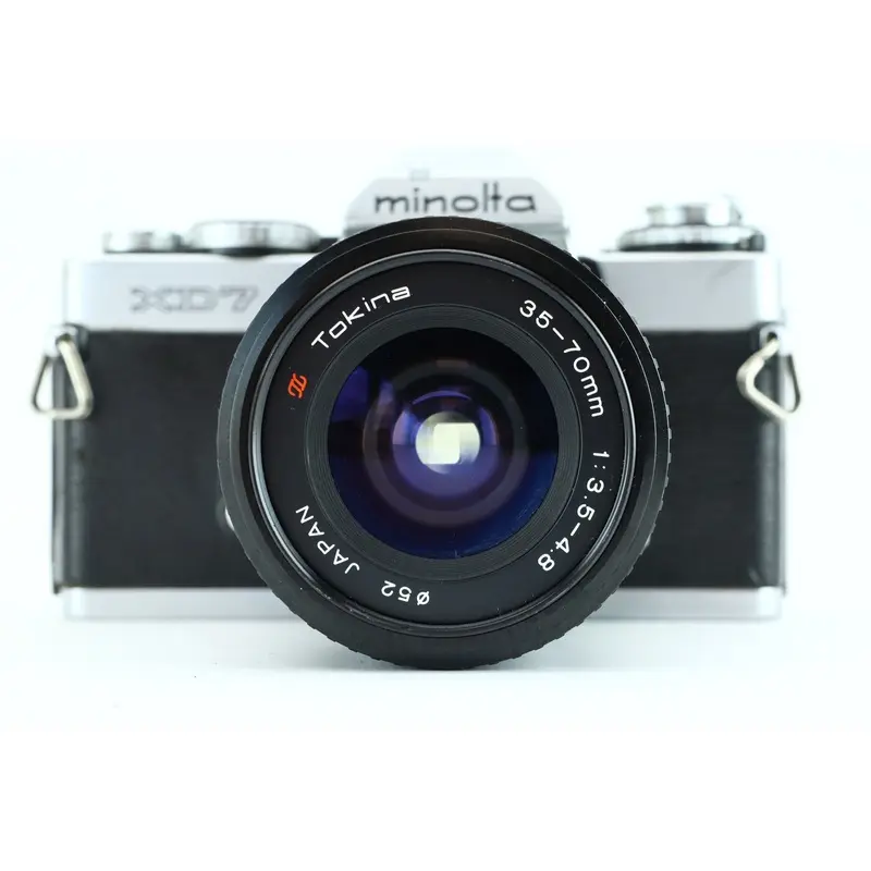 Minolta XD7 + Tokina 35-70mm 3,5-4,8