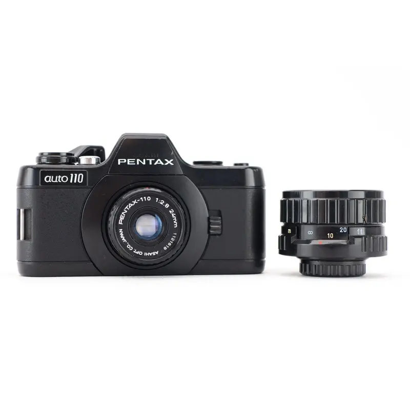 Pentax Auto 110 24mm 2,8 + 50mm 2,8