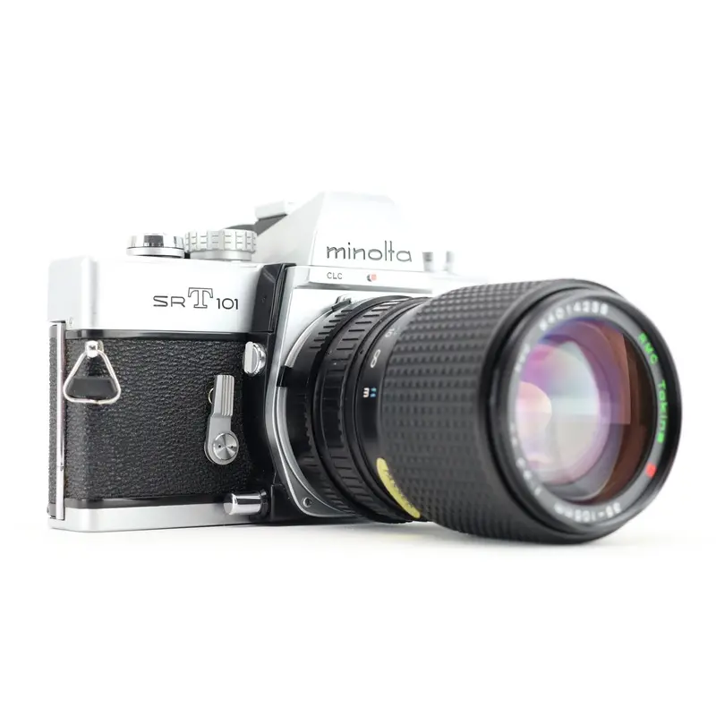 Minolta SRT101 + RMC 35-105mm 3,5-4,5