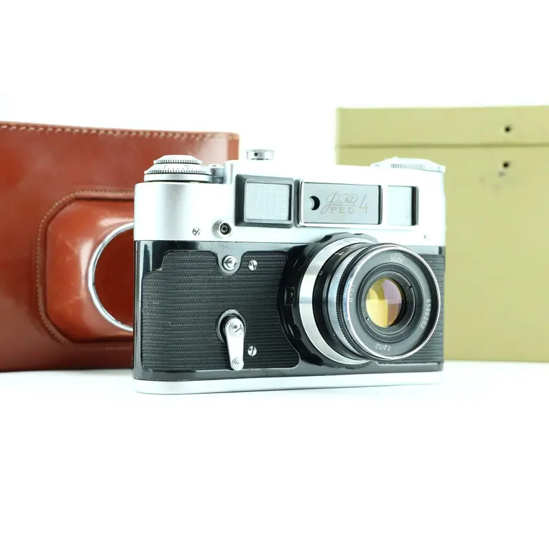 FED 4 with a 1:2,8/25 lens and original box!