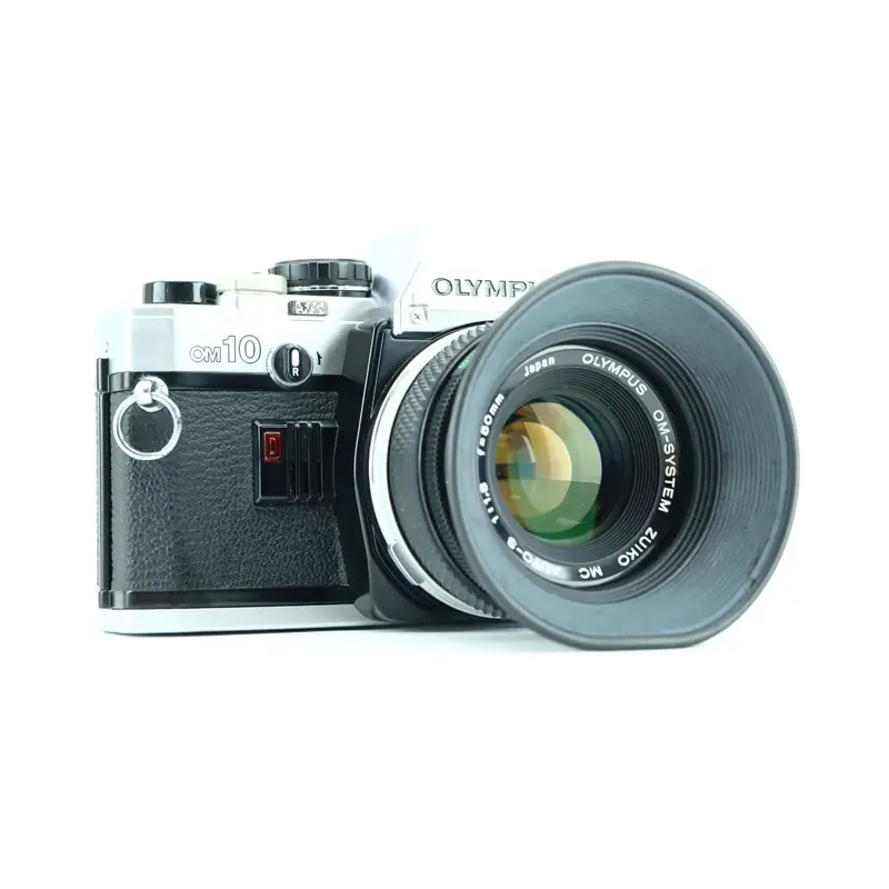 Olympus OM10 with Olympus OM-system Zuiko MC auto-s 1:1.8 f=50mm lens