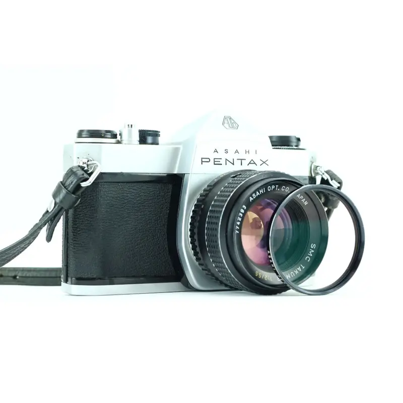 Pentax Asahi SP 1000 with SMC Takumar 1:2/55 lens