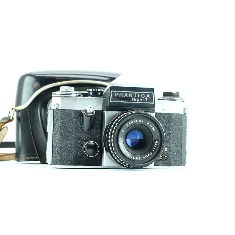 Praktica super TL with Domiplan 2.8/50 lens