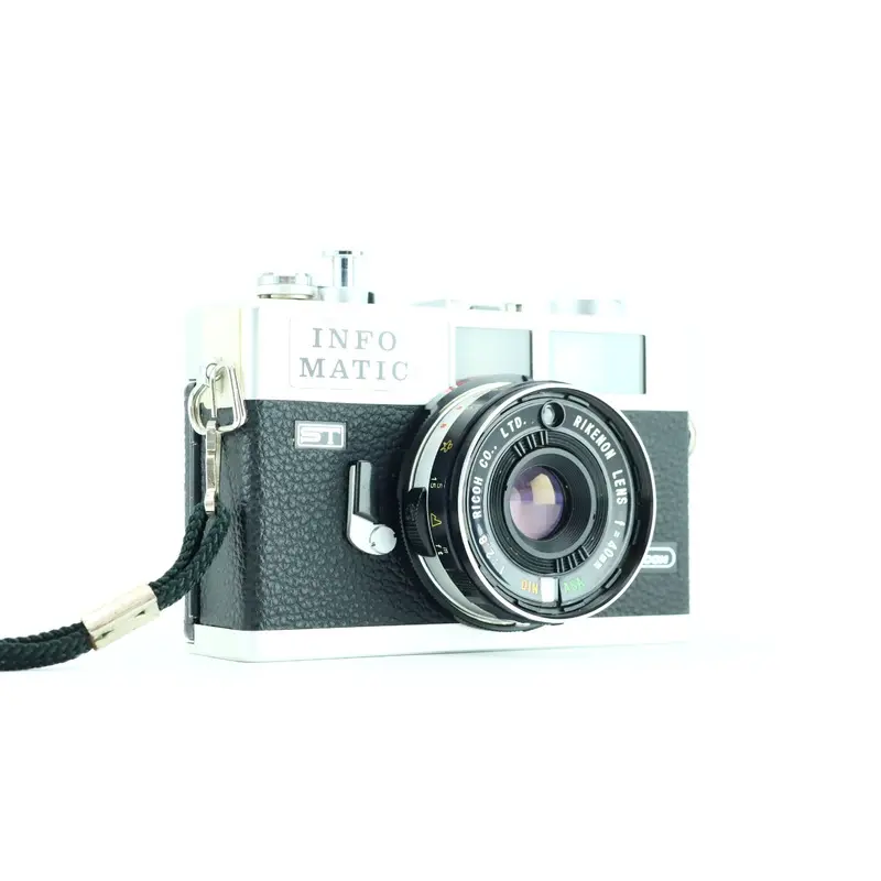 Ricoh Info Matic ST with Rikenon f=40mm 1:2.8 lens
