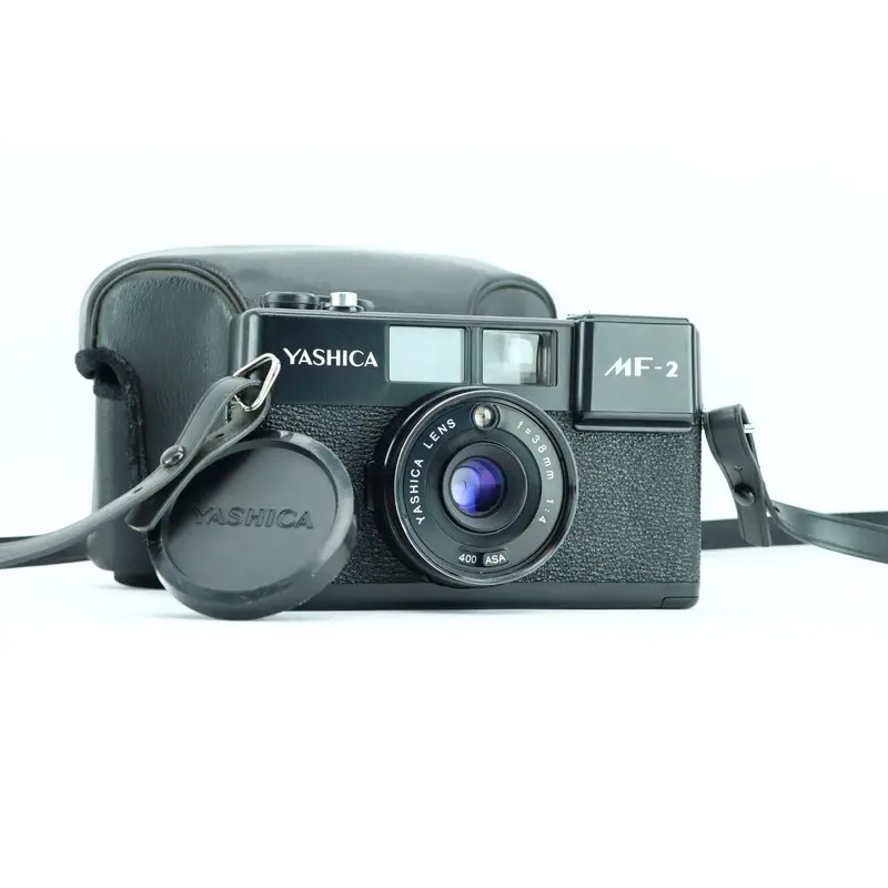 Yashica MF-2 with Yashica f=38mm 1:4 lens