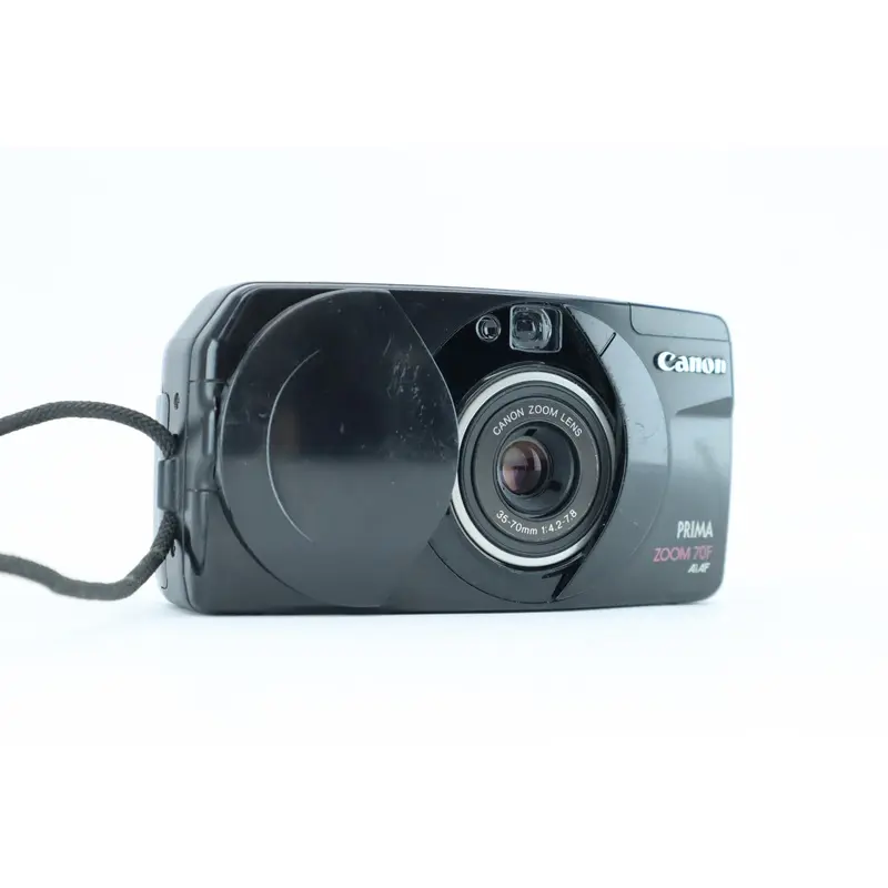 Canon Prima Zoom 70F with Canon zoom 35-70mm 1:4.2-7.8 lens