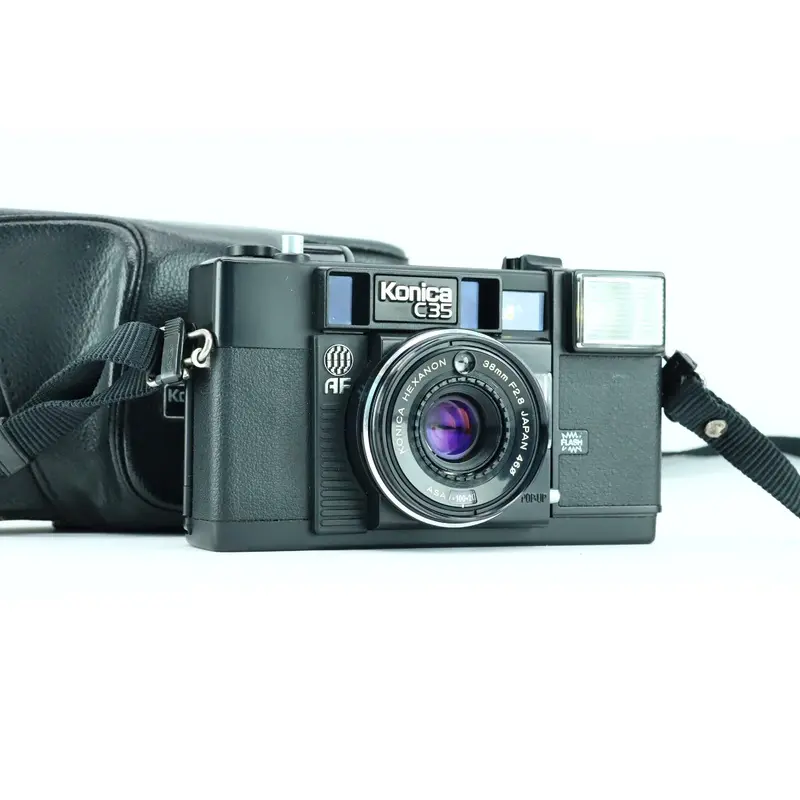 Konica C35 AF with Hexanon 38mm F2.8 lens