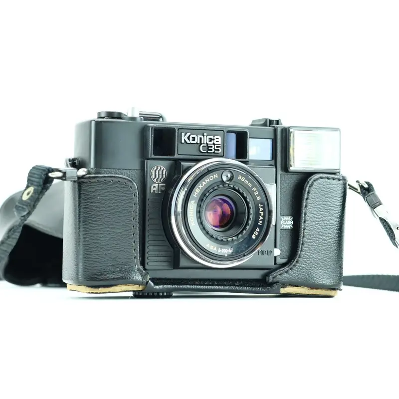 Konica C35 AF with Konica Hexanon 38mm F2.8 lens