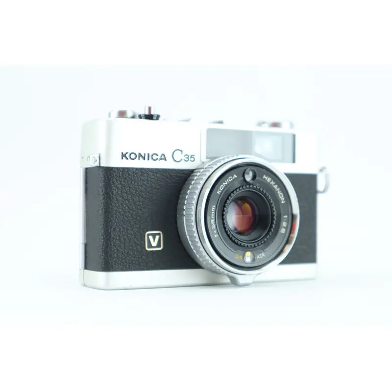 Konica C35 V with Konica Hexanon 1:2.8 f=38mm