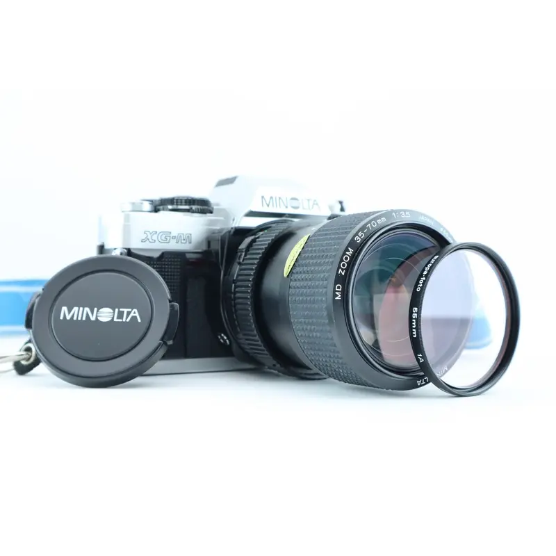 Minolta XG-M with Minolta MD zoom 35-70mm 1:3,5