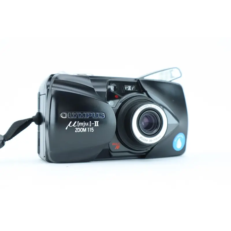 Olympus Mju-II zoom 115 with Olympus zoom 38-115mm lens