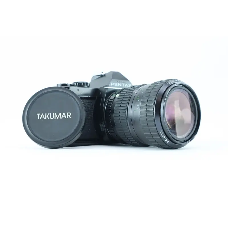 Pentax MV with takumar-a zoom 1:3,5-4,5 28-80mm lens