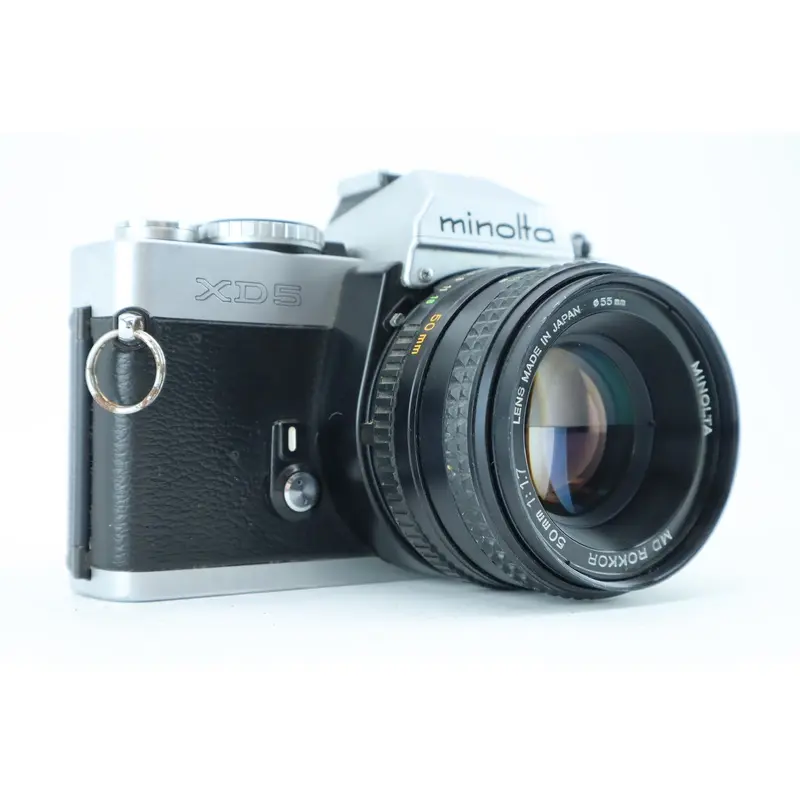 Minolta XD5 with MD rokkor 50mm 1,7 lens