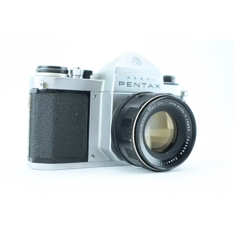 Pentax S1A with super-takumar 1:2/55mm