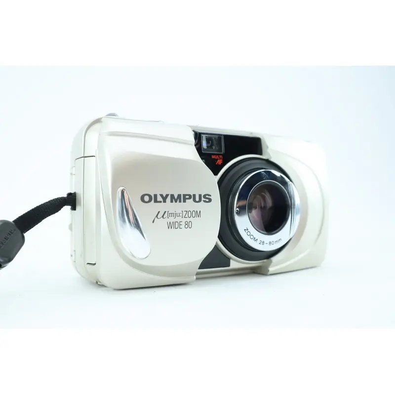 Olympus MJU zoom wide 80 with zoom lens 28-80mm