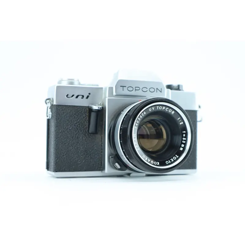 Topcon Uni with UV Topcor 1:2 f=53mm lens