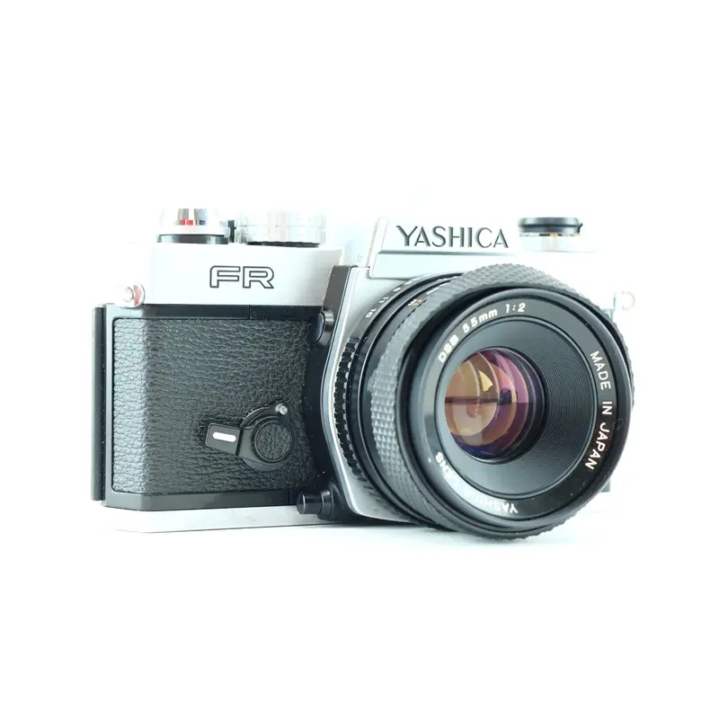 Yashica FR with Yashica 2/55mm lens