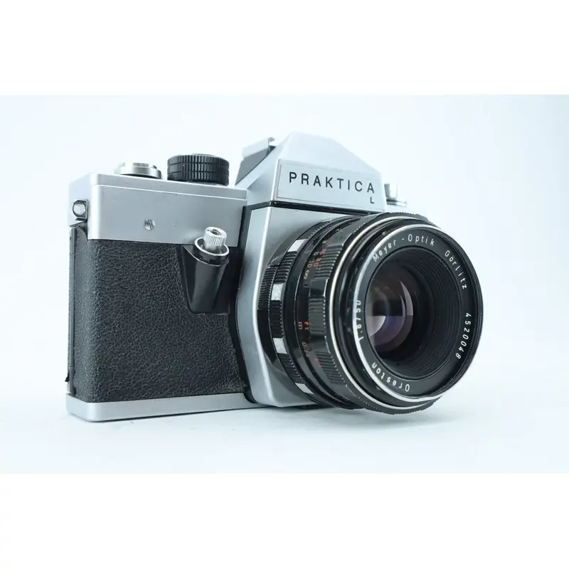 Praktica L with oreston 1,8/50mm lens