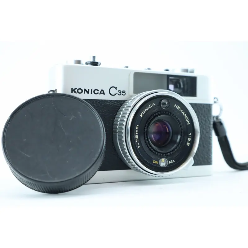 Konica C35 with 2,8/38mm