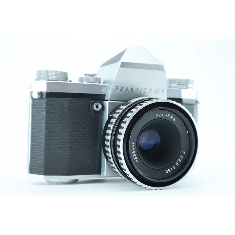 Praktica IV F with Aus Jena 50mm 2.8