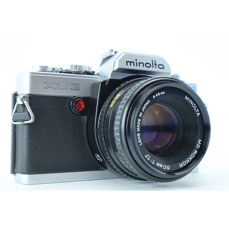 Minolta XG 9 with MD Rokkor 50mm 1,7