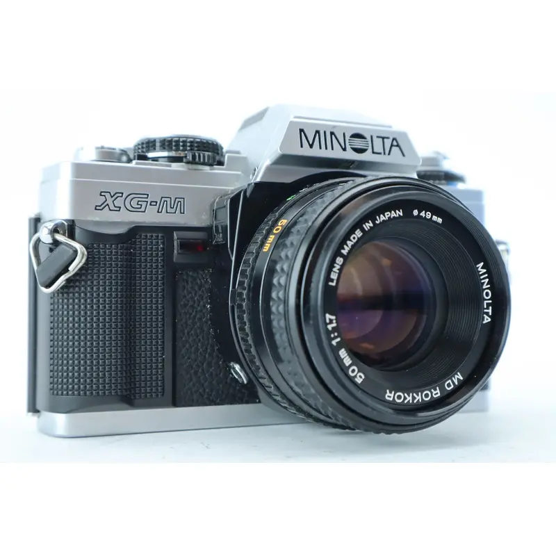 Minolta XG-M with MD Rokkor 50mm 1,7